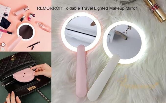 LED Handheld Cosmetic-Makeup Mirror
